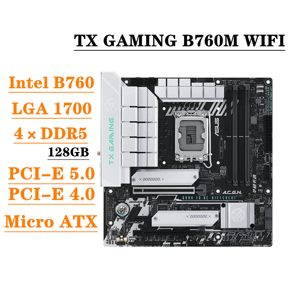 Intel Cpu Core I9 - ASUS TX GAMING B760M WIFI DDR5