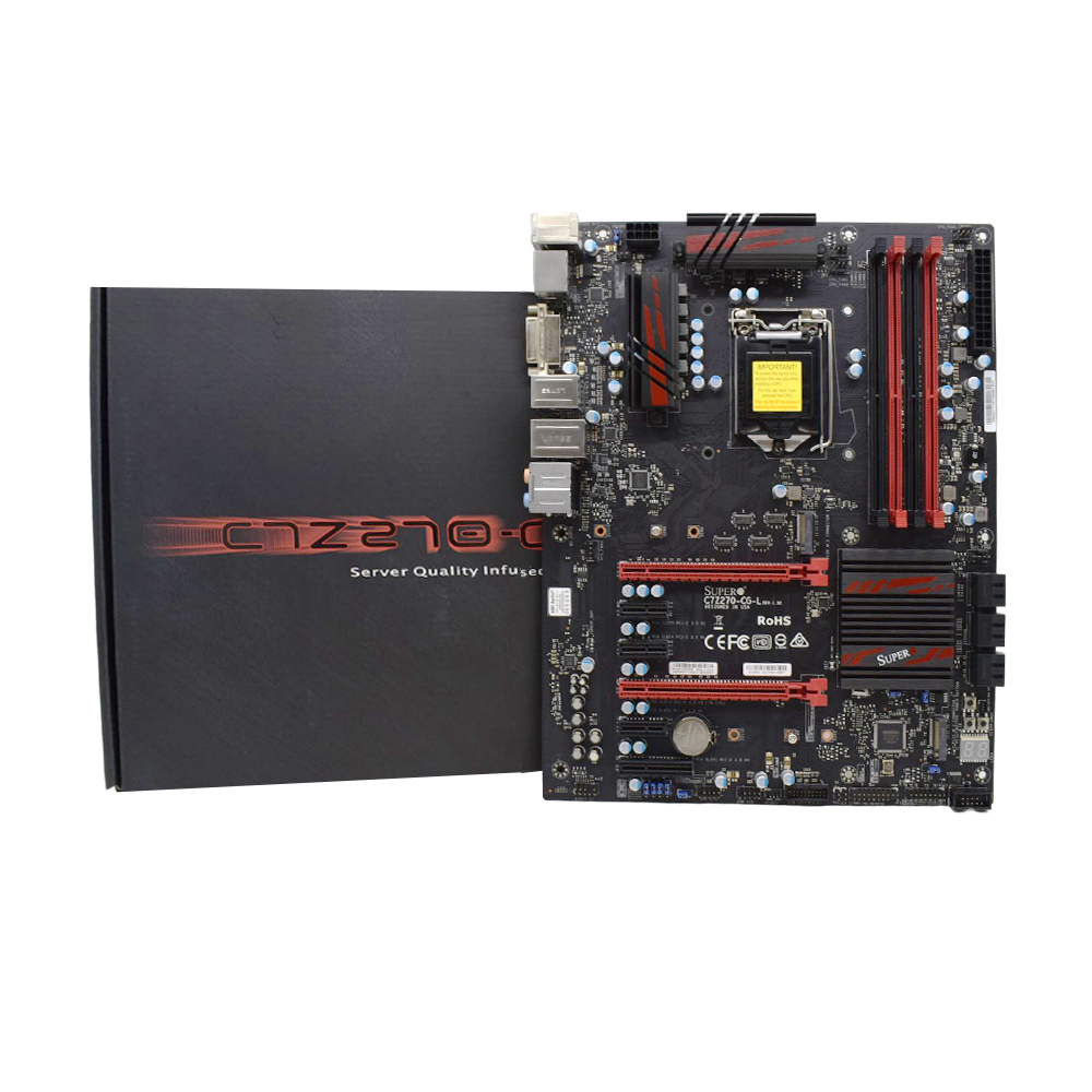 Intel Cpu Core I9 - Supermicro Baru C7Z270-CG-L Z270 LGA 1151
