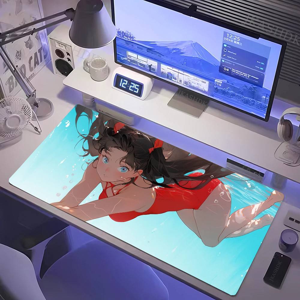 Esports Gaming Laptop - Tohsaka Rin Game Fate Mousepad Anti-Selip