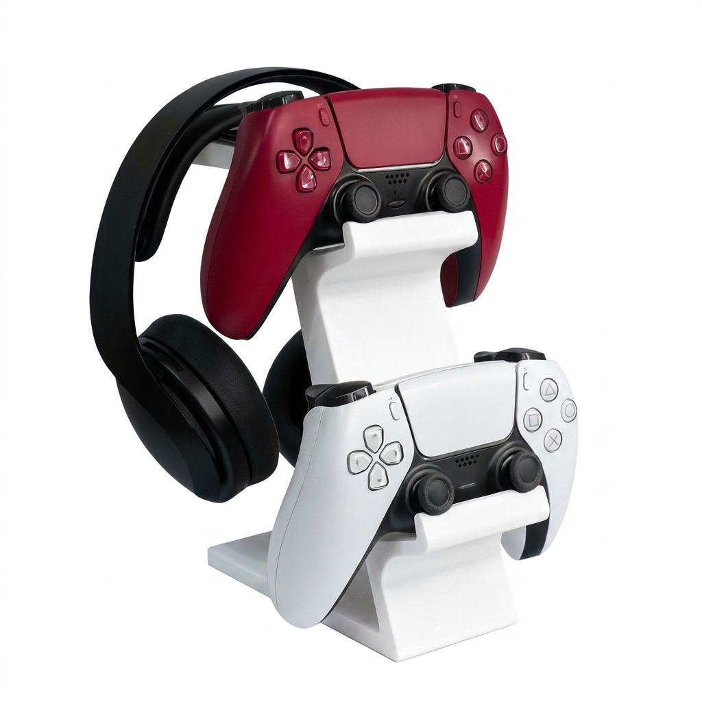 Esports Gaming Controller - Stand Terintegrasi Headphone dan Pengontrol Game