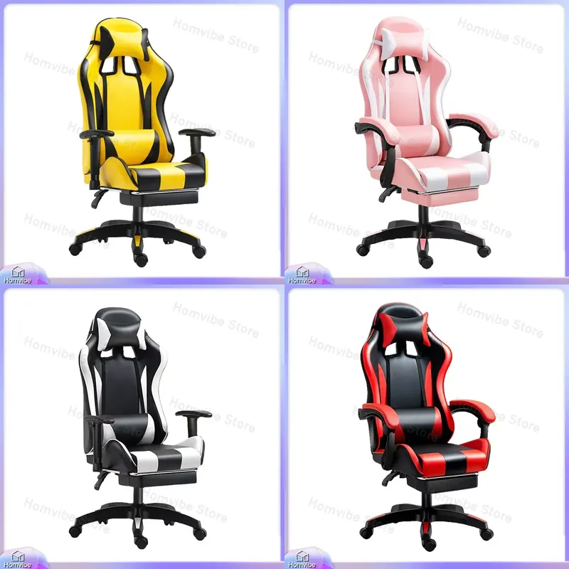 Gaming Esports Esports - Kursi Gaming Ergonomis dengan Penyangga Pinggang