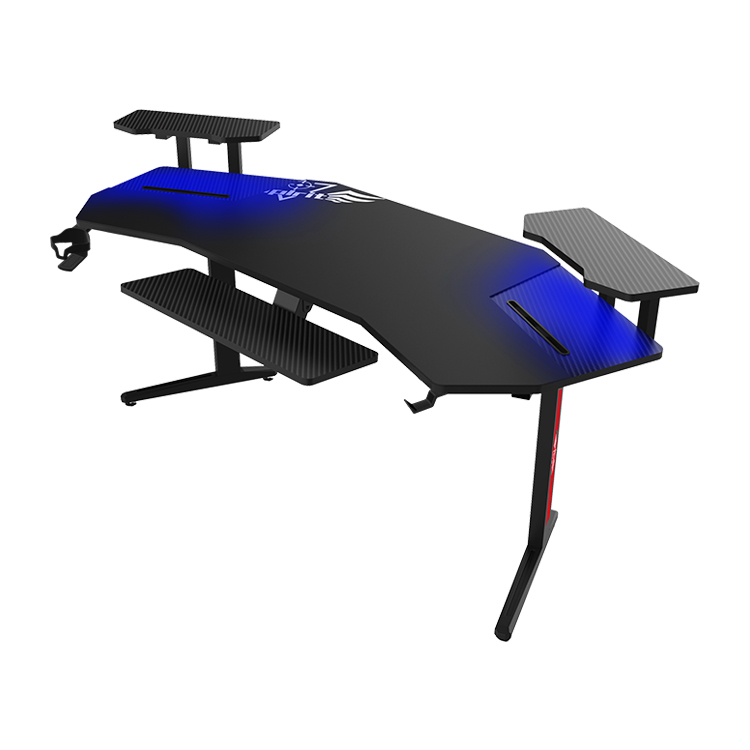 Gaming Esports Esports - Meja Gaming Komputer E-Sports LED RGB