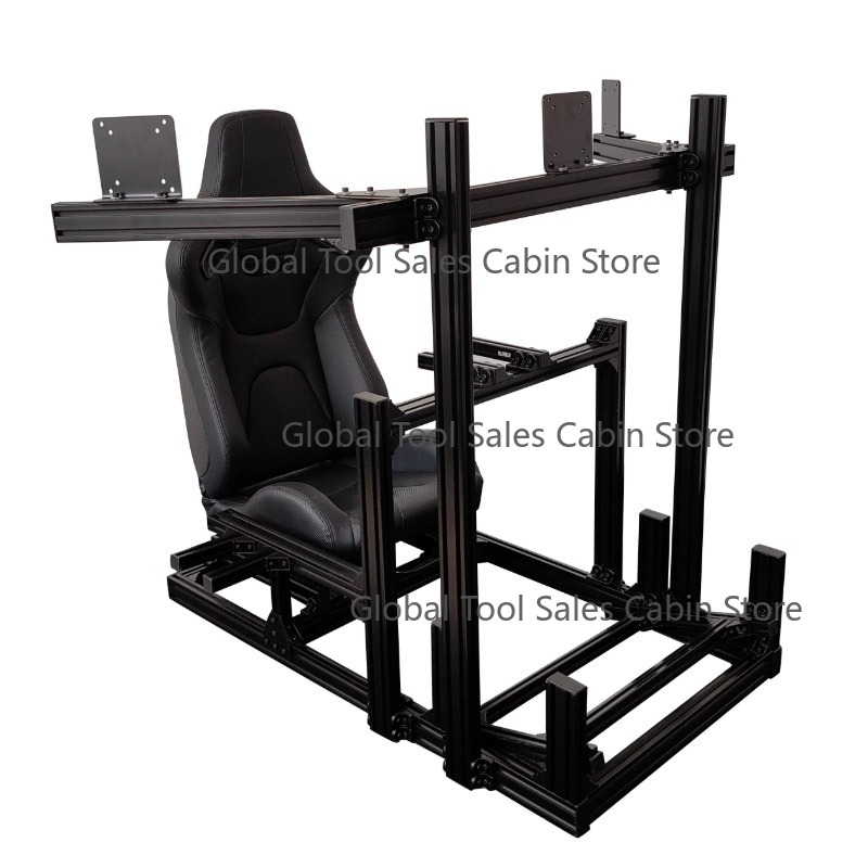 Esports Gaming Training - Kokpit Sim Racing Bingkai Aluminium Premium