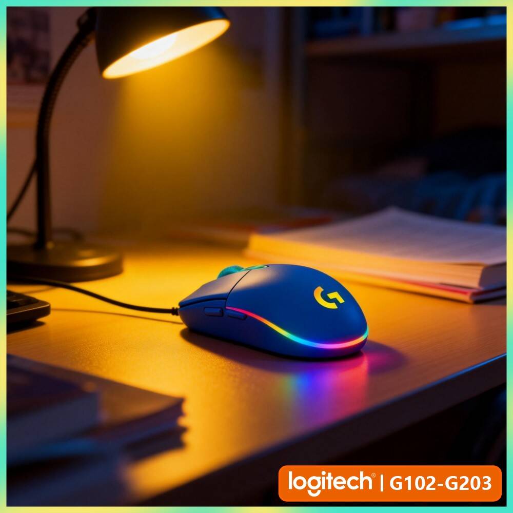 Esports Gaming Tournaments - Mouse Gaming Berkabel Logitech G102 6