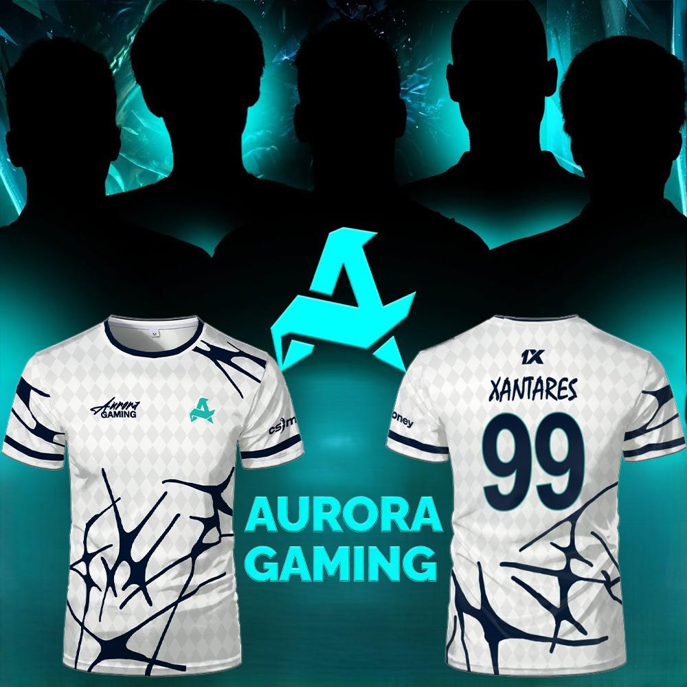 Esports Gaming Training - Kaos Jersey Tim Esports Aurora Gaming