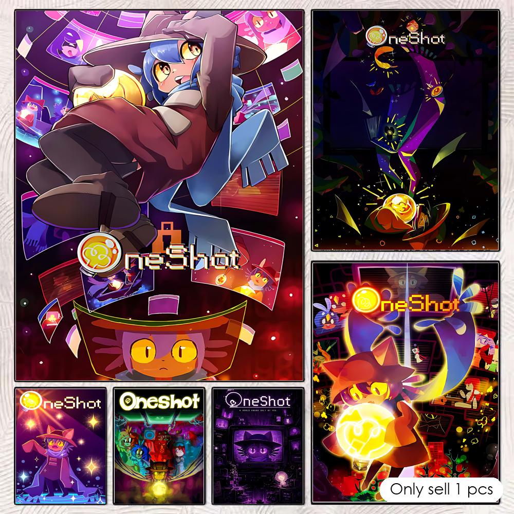 Esports And Gaming Lounge - Poster Seni Dinding Game Puzzle O-OneShotS