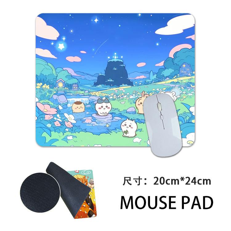 Gaming Esports Esports - Seri Chiikawa Alas Mouse Kartun Lucu
