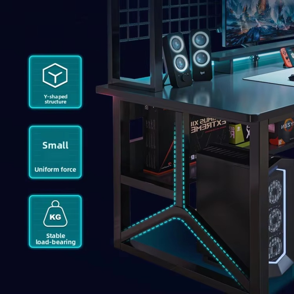 Meja Gaming Esports Modern Tah - Esports Y Gaming ulasan dan harga