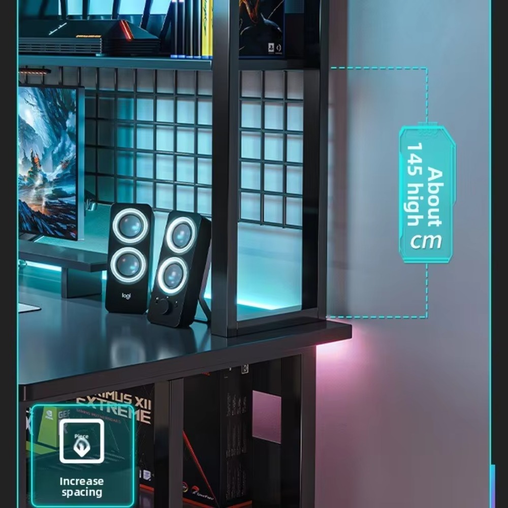 Meja Gaming Esports Modern Tah - Esports Y Gaming ulasan dan harga