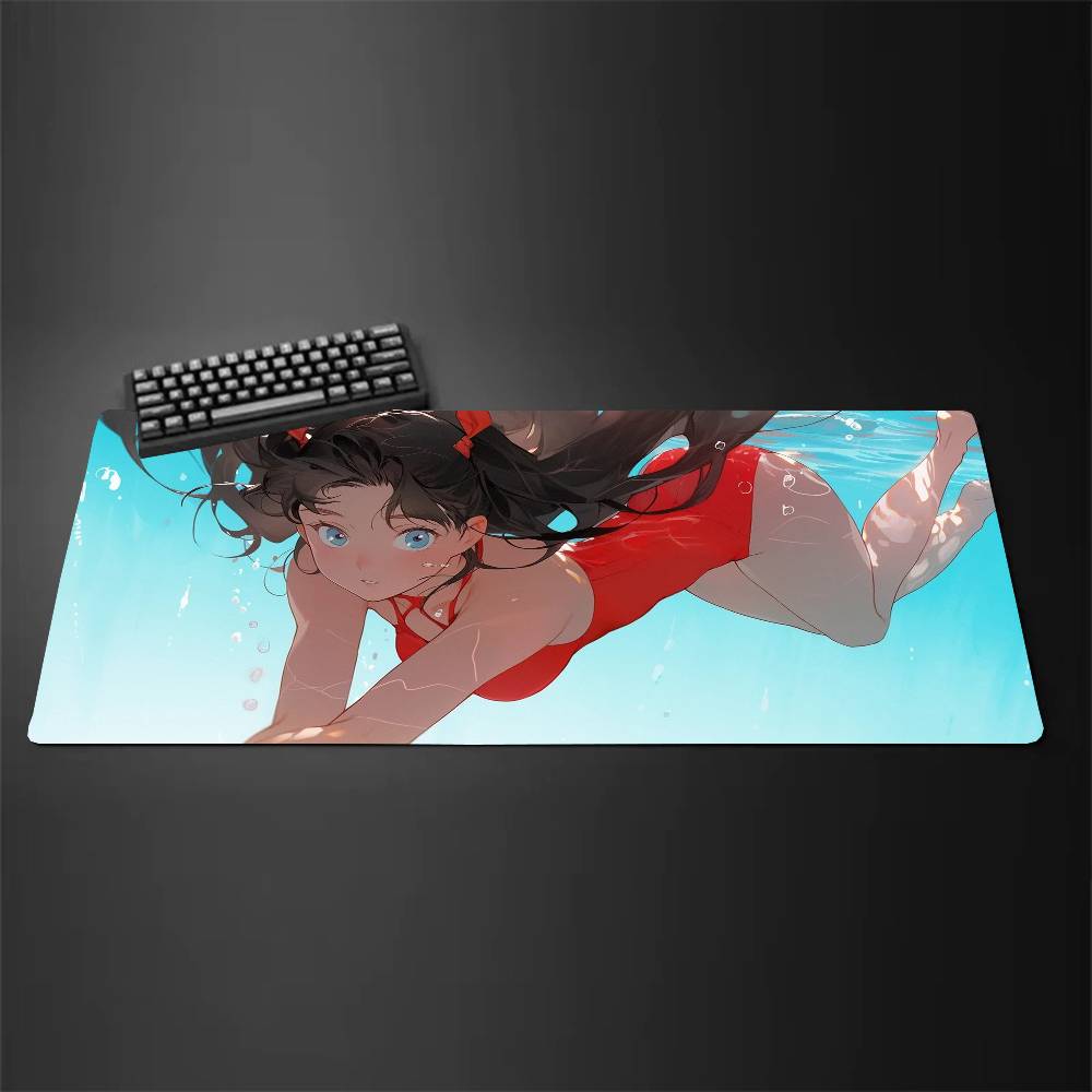 Tohsaka Rin Game Fate Mousepad - Esports Gaming Laptop ulasan dan harga