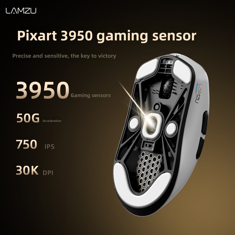 LAMZU Mouse Gaming Nirkabel 8K - Esports Gaming Tournaments ulasan dan harga