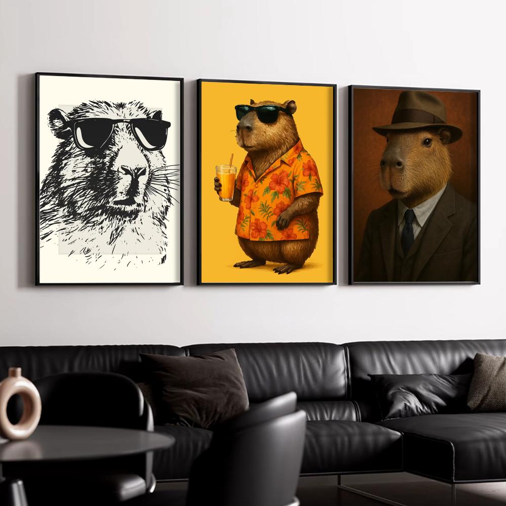 Poster Dinding Cetak Capybara  - Esports And Gaming Lounge ulasan dan harga