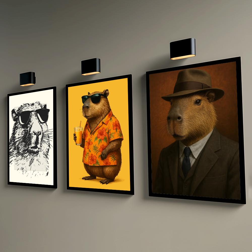 Poster Dinding Cetak Capybara  - Esports And Gaming Lounge ulasan dan harga
