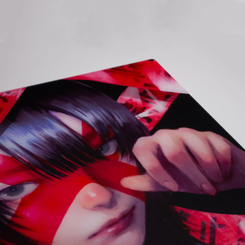 Alas Mouse Kaca K-Kanami Baru  - Esports Gaming Table ulasan dan harga
