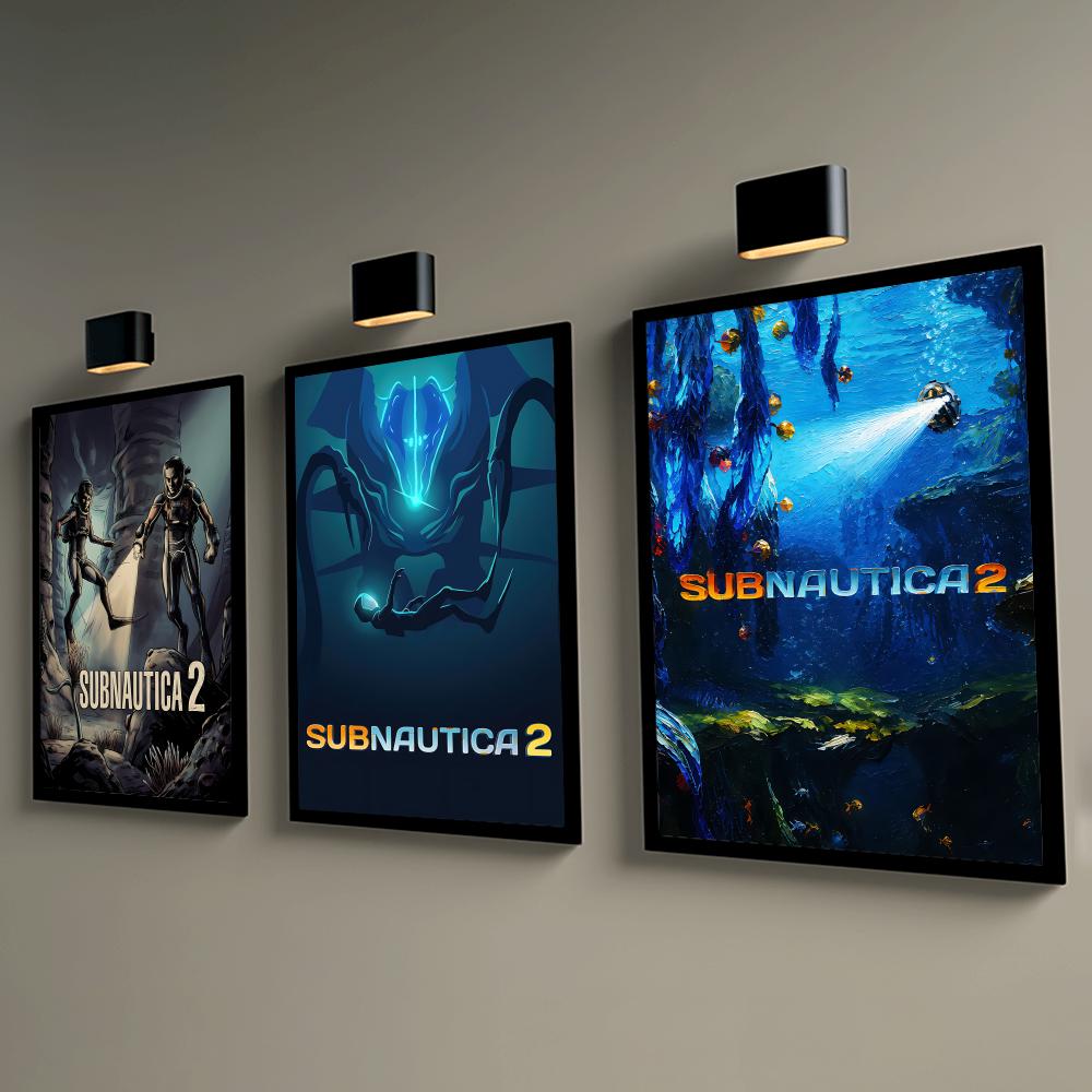 S-SubnauticaS 2 Poster HD Deko - Esports And Gaming Lounge ulasan dan harga