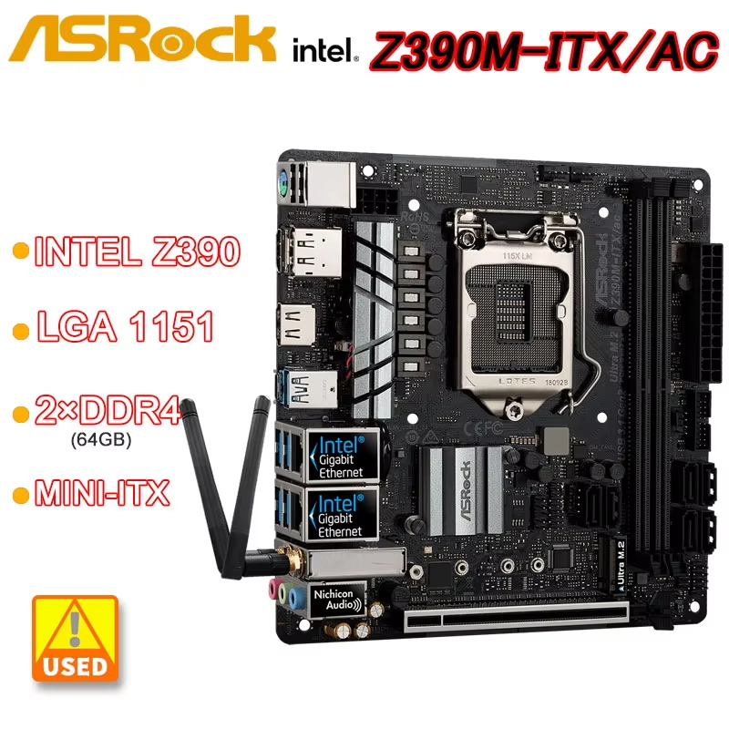 Asrock Z390M-ITX/AC Mini-ITX M - Intel Cpu Core I9 ulasan dan harga