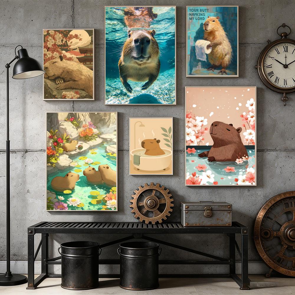 Poster Seni Capybara yang Mene - Esports And Gaming Lounge ulasan dan harga