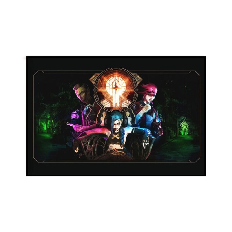 Poster Close-Up Arcane Jinx Ta - Esports Y Gaming ulasan dan harga