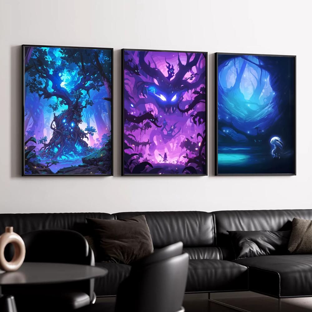 Dekorasi Dinding Poster O-Ori  - Esports And Gaming Lounge ulasan dan harga