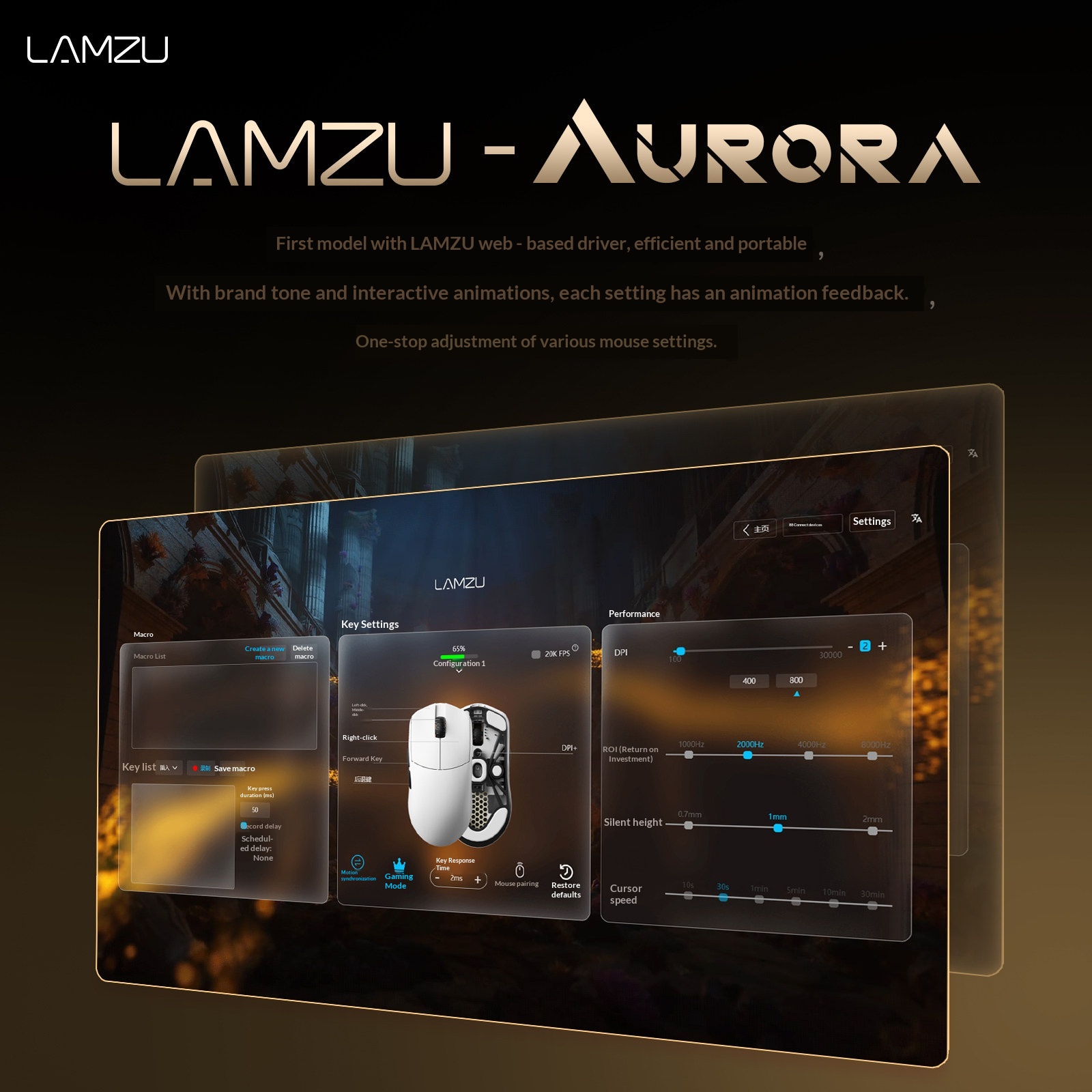 Lamzu Mayax 47g Mouse Gaming N - Esports Gaming Tournaments ulasan dan harga