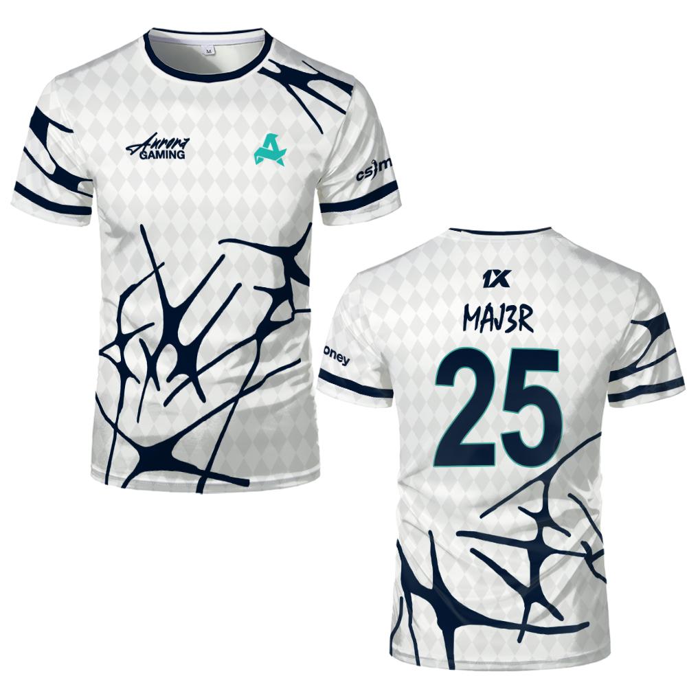 Kaos Jersey Tim Esports Aurora - Esports Gaming Training ulasan dan harga