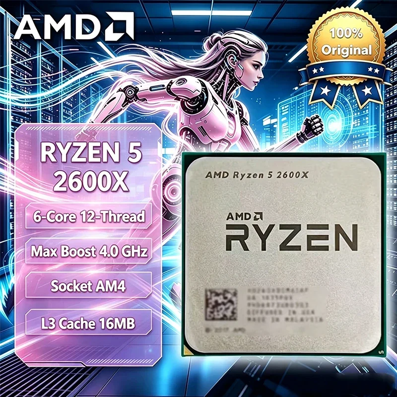 Prosesor Desktop AMD R5 2600X  - Gaming Esports Esports ulasan dan harga