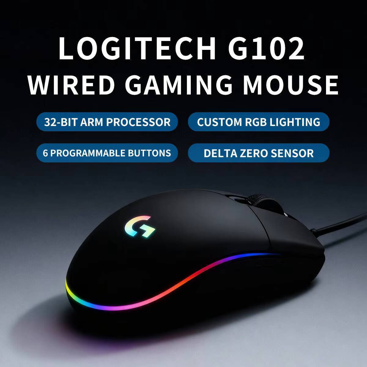 Mouse Gaming Logitech G102 Day - Esports Gaming Tournaments ulasan dan harga