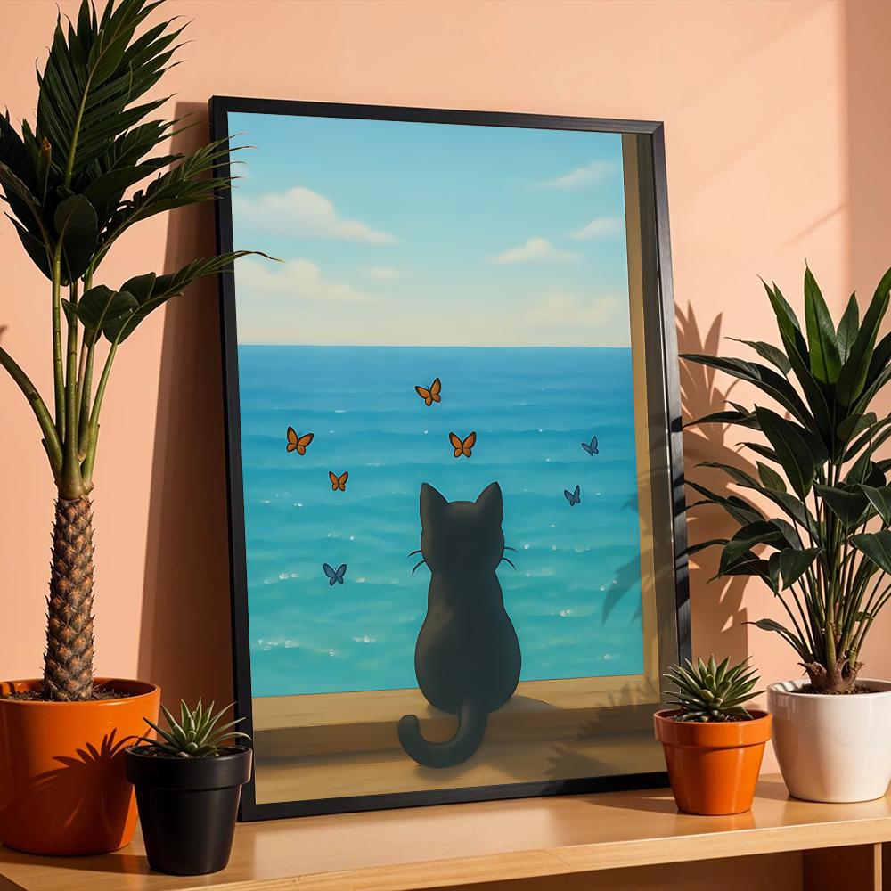 Poster Kucing di Pantai Seni D - Esports And Gaming Lounge ulasan dan harga